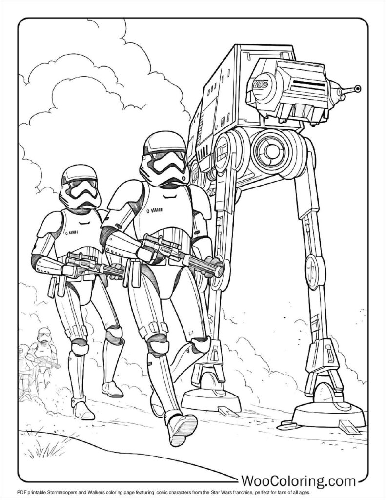 100  Stormtrooper coloring pages  Free PDF To Print  - 24