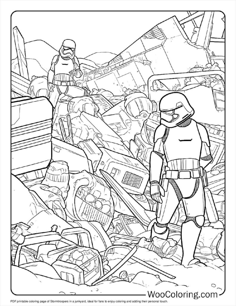 100  Stormtrooper coloring pages  Free PDF To Print  - 25