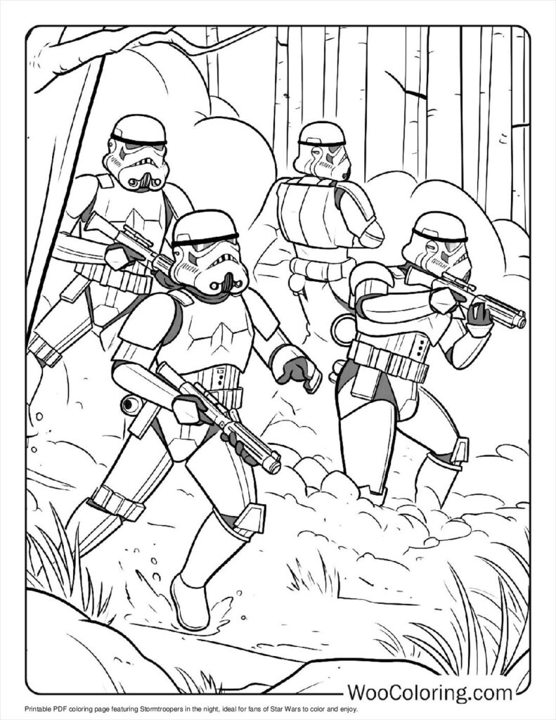 100  Stormtrooper coloring pages  Free PDF To Print  - 22