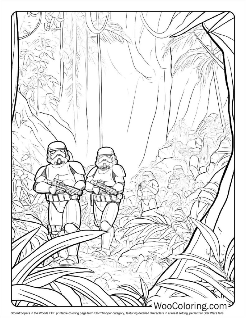 100  Stormtrooper coloring pages  Free PDF To Print  - 42