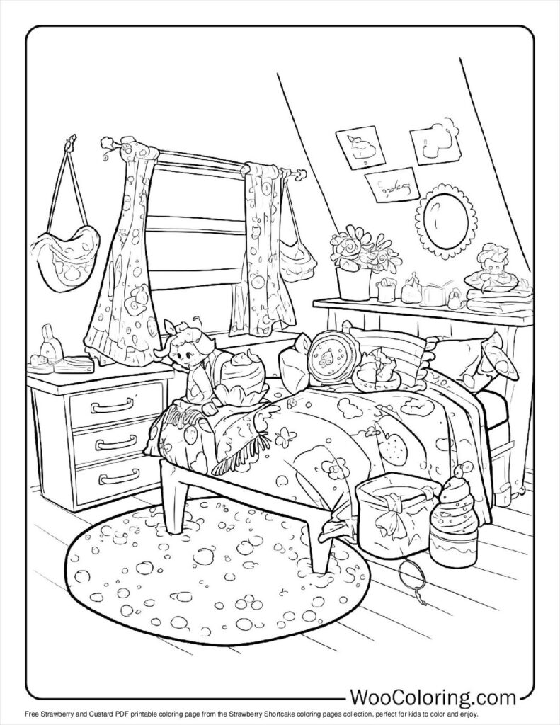 Strawberry and Custard Corner