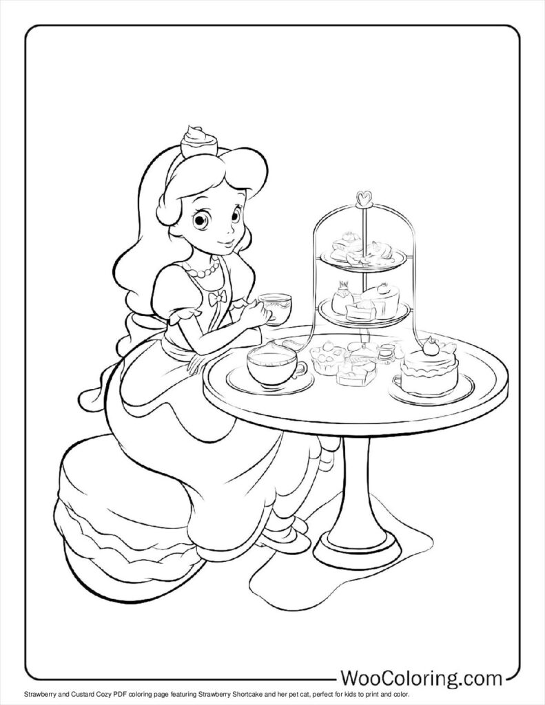 Strawberry and Custard Tea