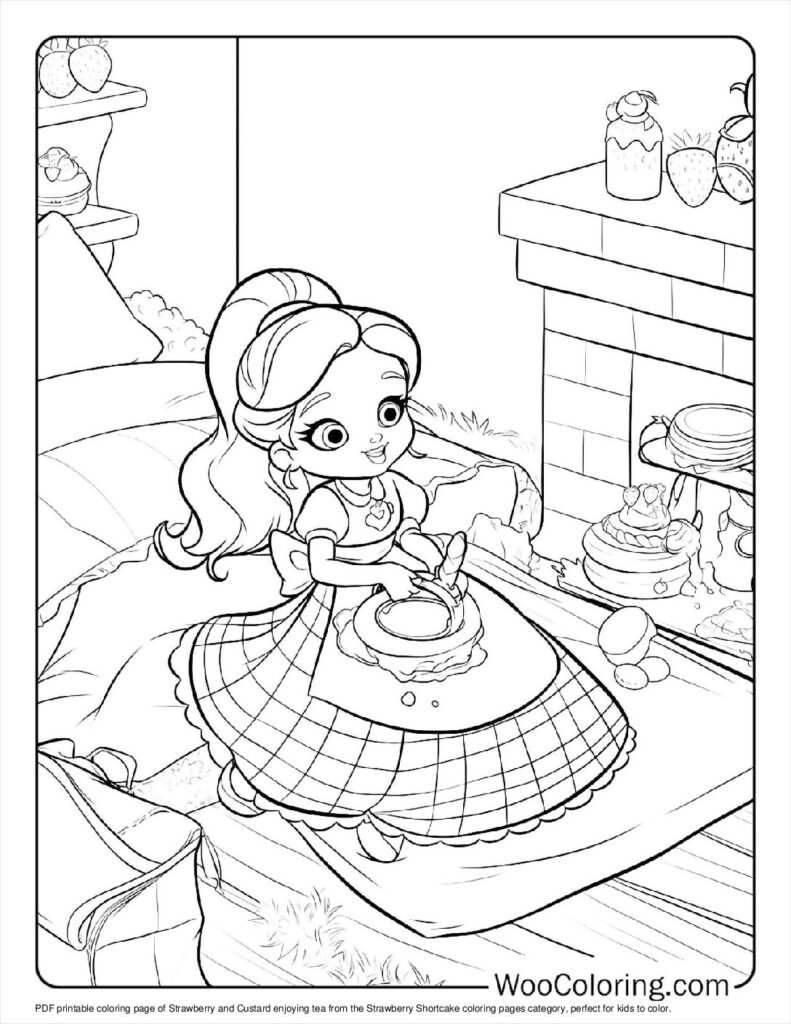 Strawberry and Custard