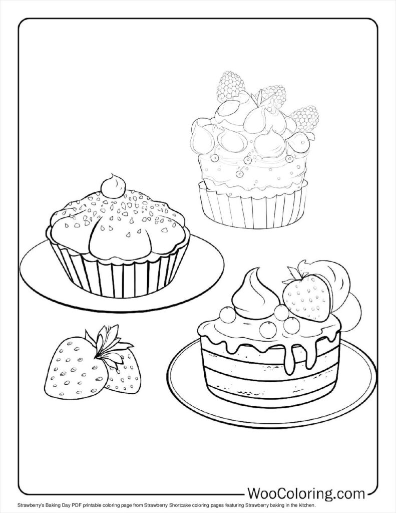 Strawberry’s Baking Day