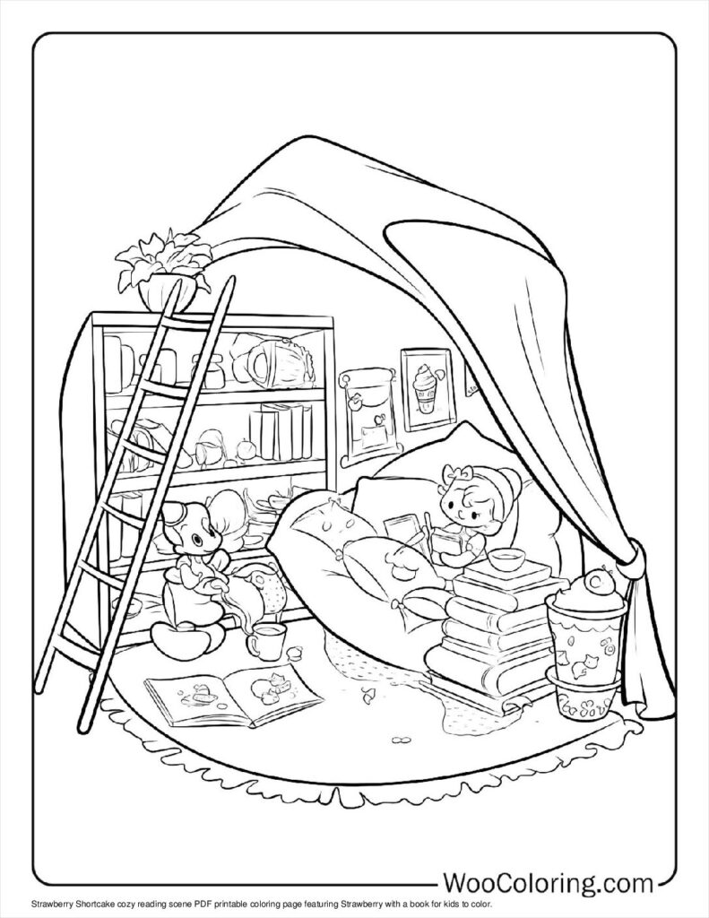 Strawberry’s Cozy Reading