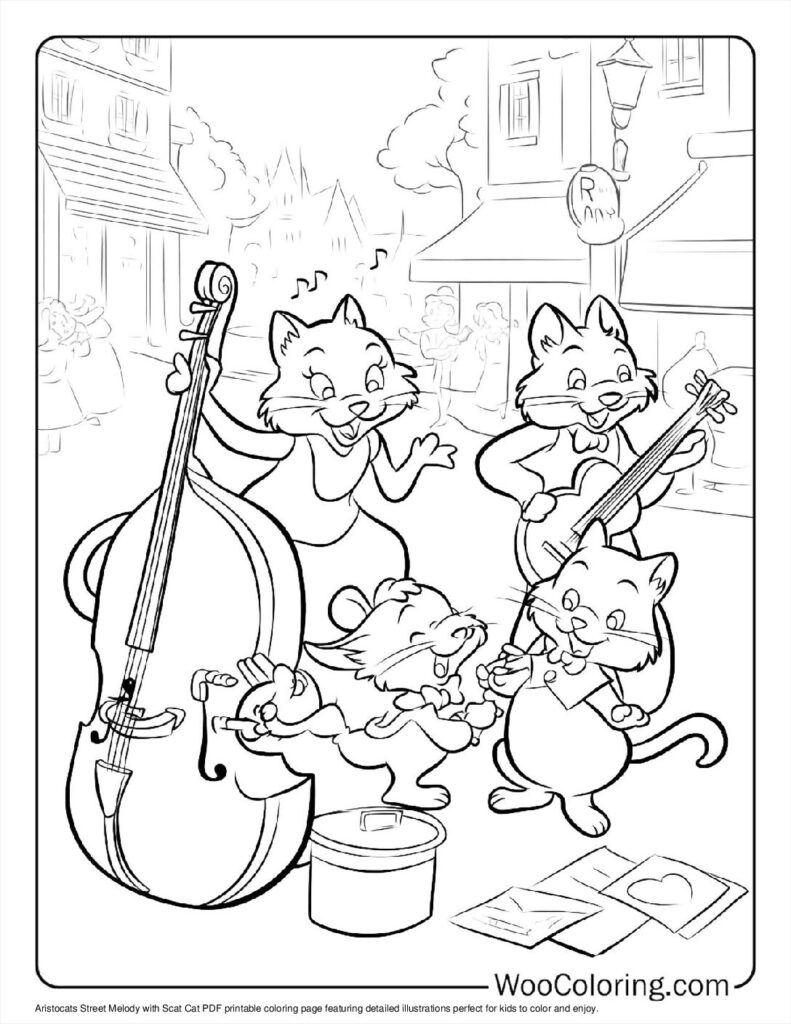 Street Melody with Scat Cat