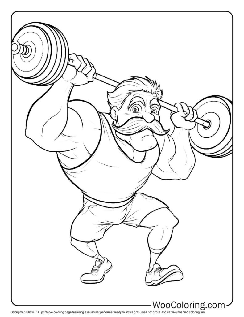 100  Circus   Carnival coloring pages  Free PDF To Print  - 31