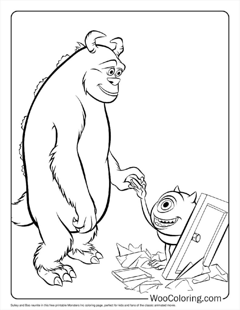 Sulley and Boo reunite