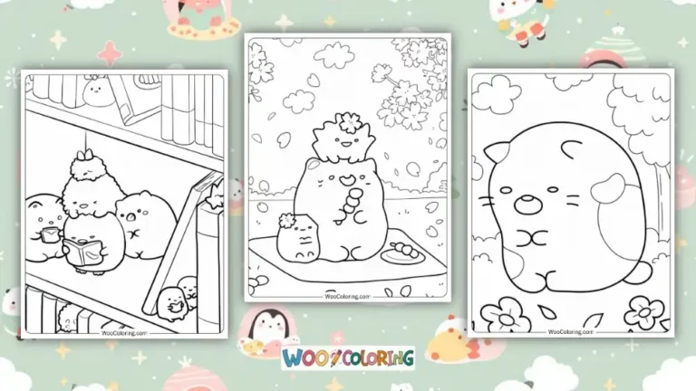 100  Sumikko Gurashi coloring pages  Free PDF To Print  - 4