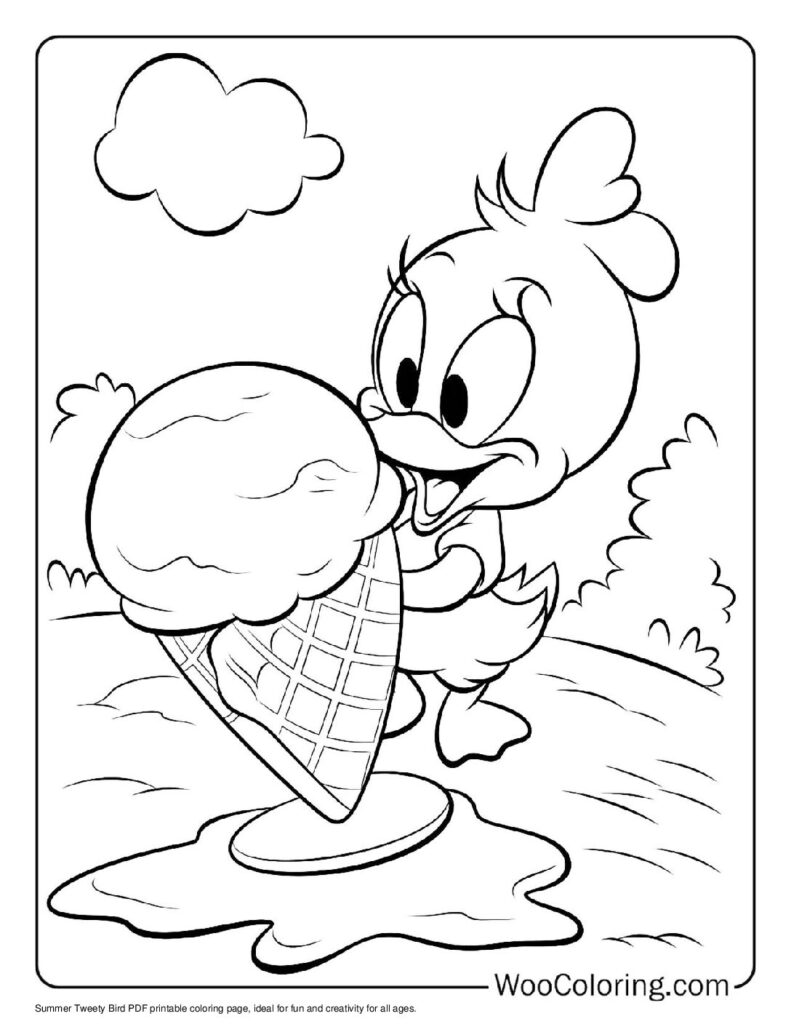 100  Tweety Bird coloring pages  Free PDF To Print  - 47