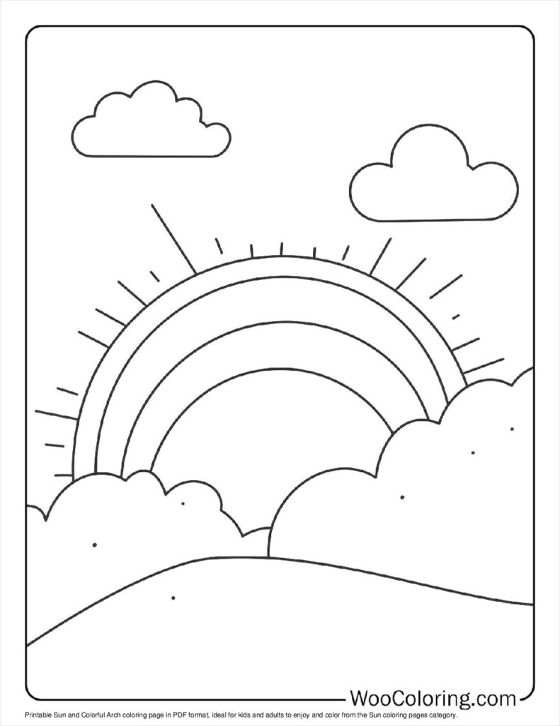 100  Sun coloring pages  Free PDF To Print  - 52