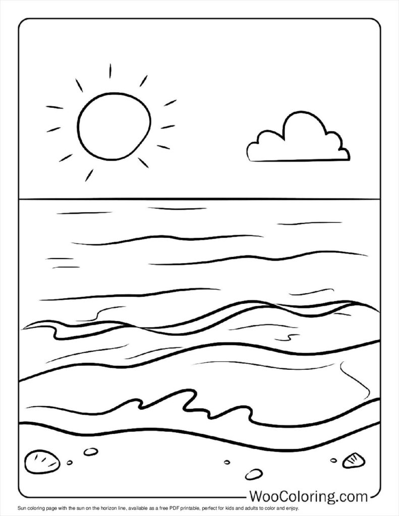 100  Sun coloring pages  Free PDF To Print  - 93