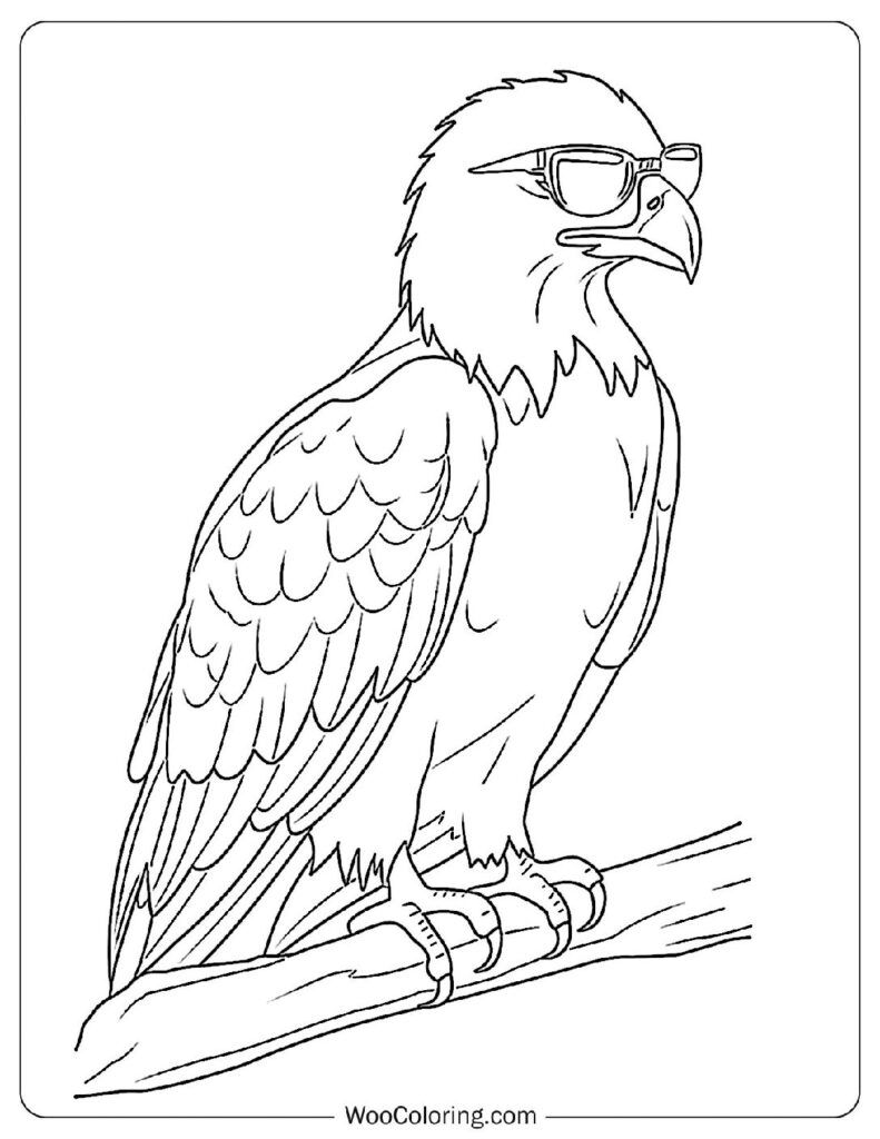 100  Bald Eagle coloring pages  Free PDF To Print  - 44