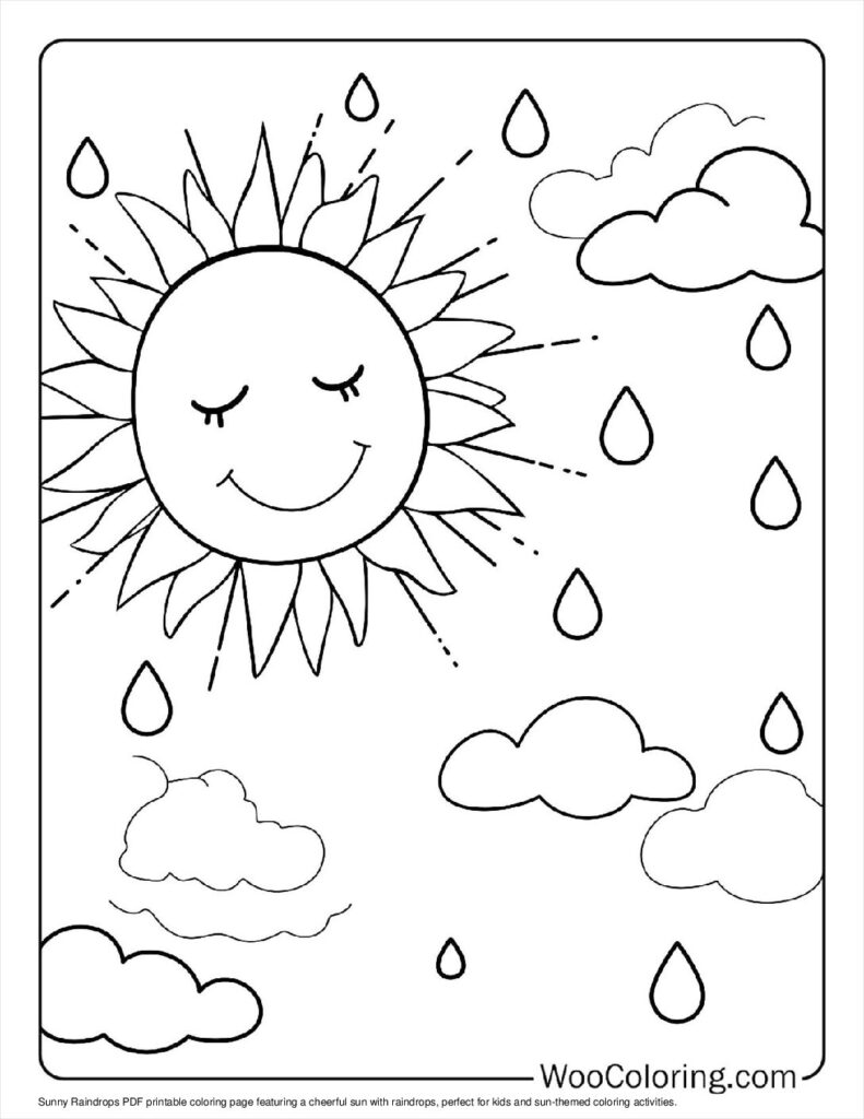 100  Sun coloring pages  Free PDF To Print  - 45