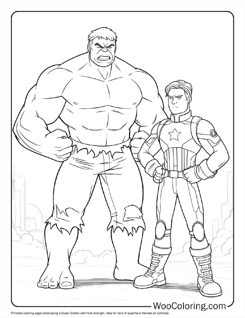 Super Soldier and Hulk Strength