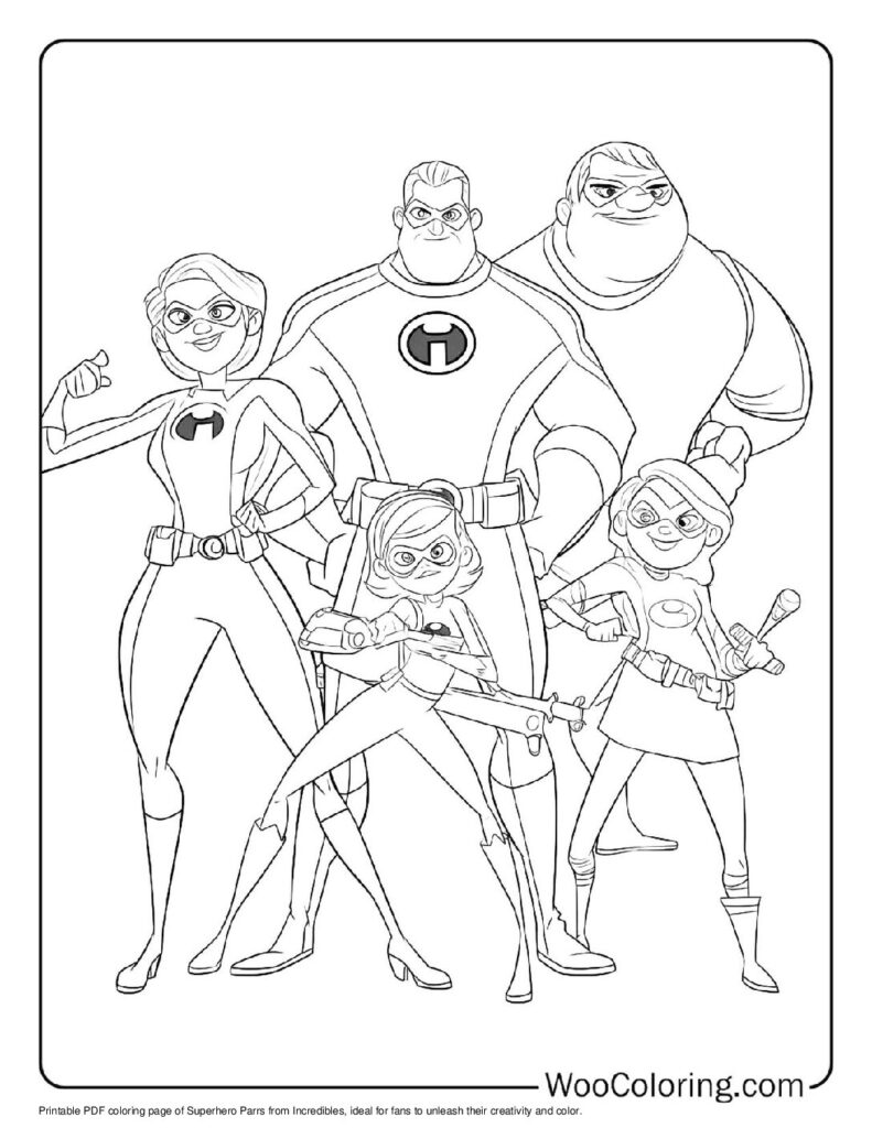 Superhero Parrs