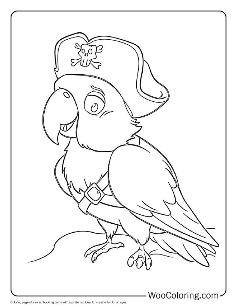 100  Parrot coloring pages  Free PDF To Print  - 96