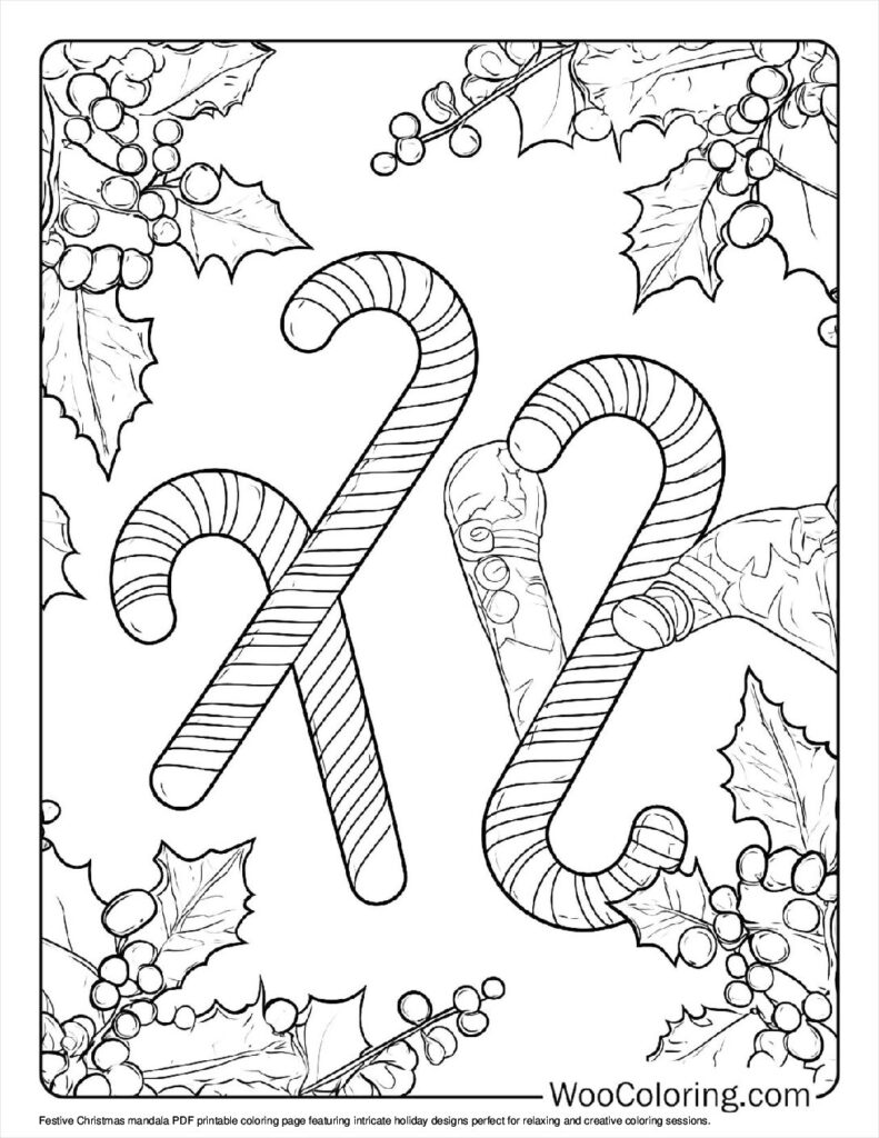 100 Christmas Mandala coloring pages Free PDF To Print - 58