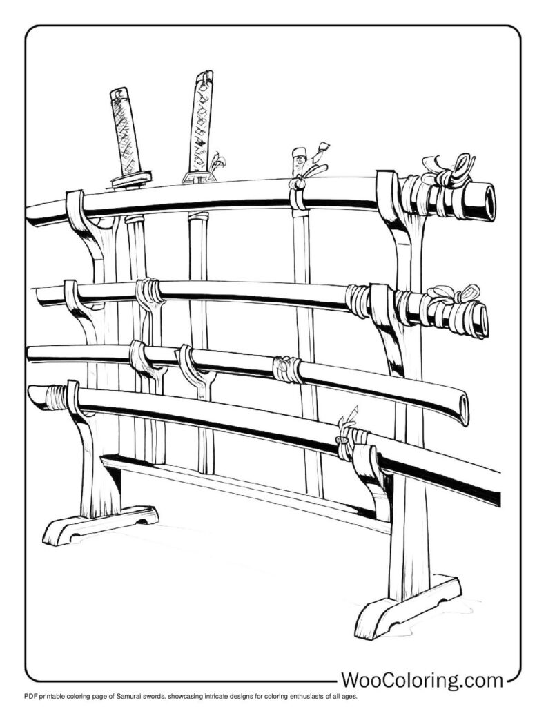 100  Samurai coloring pages  Free PDF To Print  - 43