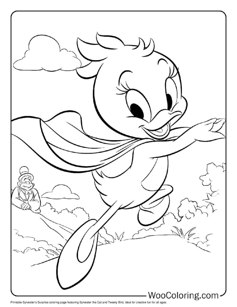 100  Tweety Bird coloring pages  Free PDF To Print  - 94