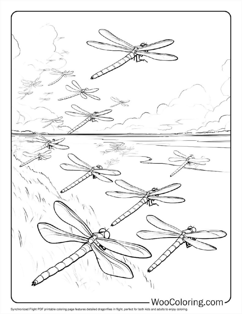100  Dragonfly coloring pages  Free PDF To Print  - 93