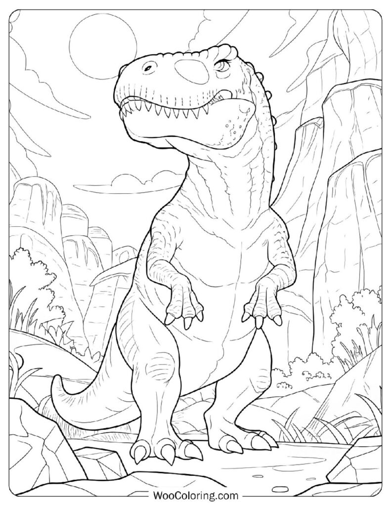T-Rex Volcano
