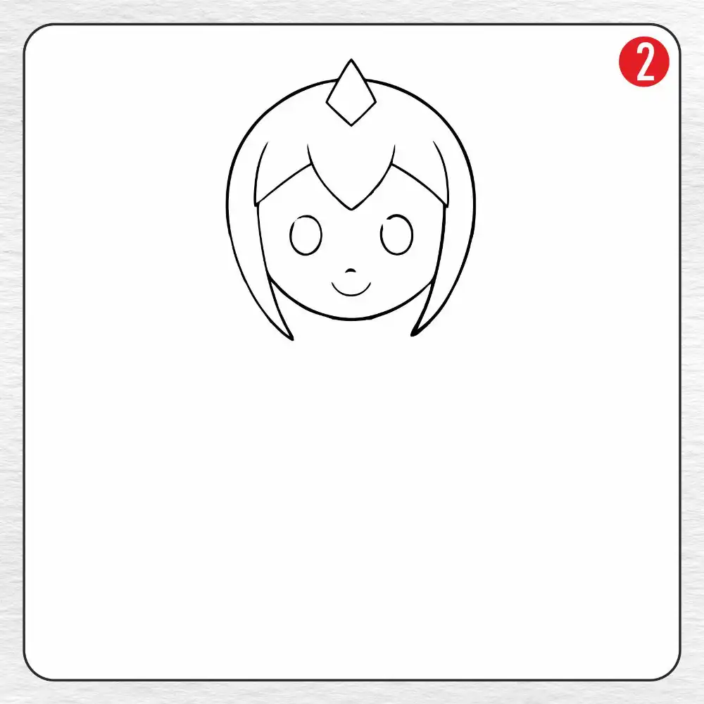 TV Show coloring page drawing step 2