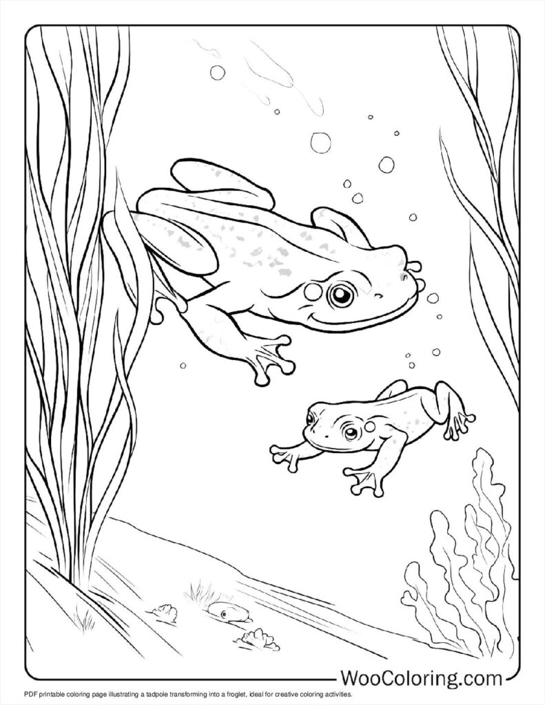 100  Frog coloring pages  Free PDF To Print  - 61