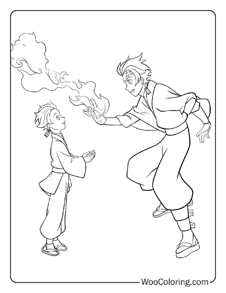 100  Demon Slayer coloring pages  Free PDF To Print  - 71