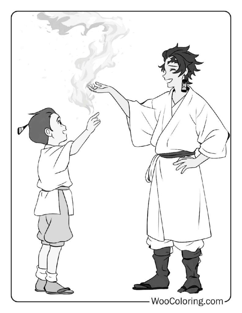 100  Demon Slayer coloring pages  Free PDF To Print  - 47