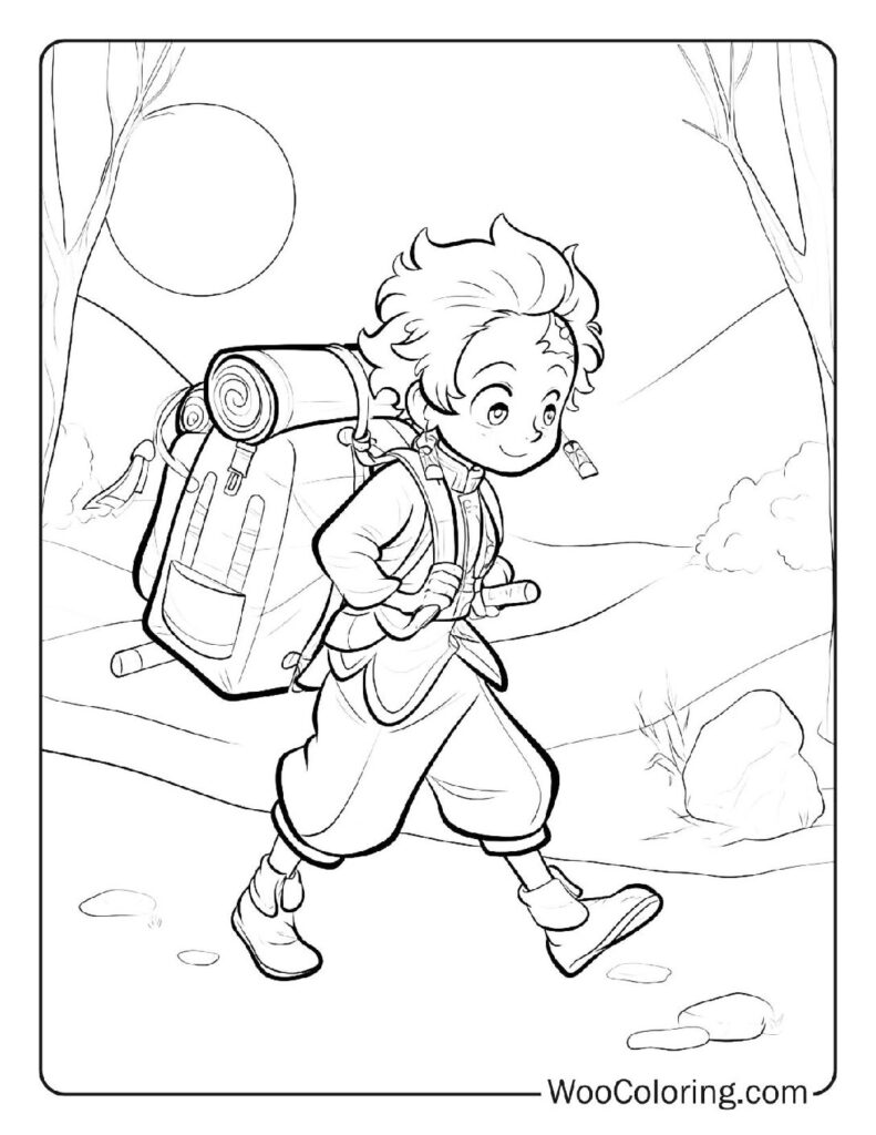 100  Demon Slayer coloring pages  Free PDF To Print  - 7