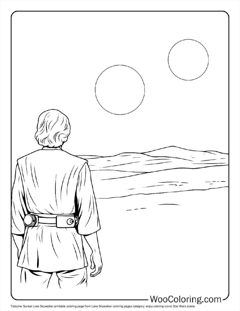 100  Luke Skywalker coloring pages  Free PDF To Print  - 65