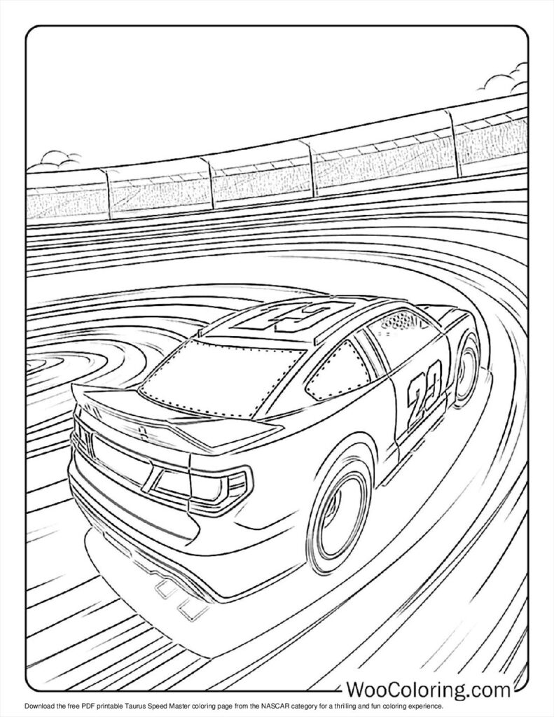 100  NASCAR coloring pages  Free PDF To Print  - 51