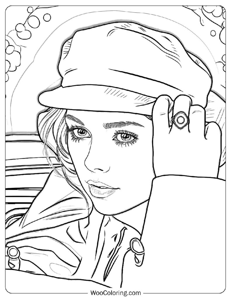 Taylor Swift - Red - Sheet To Color
