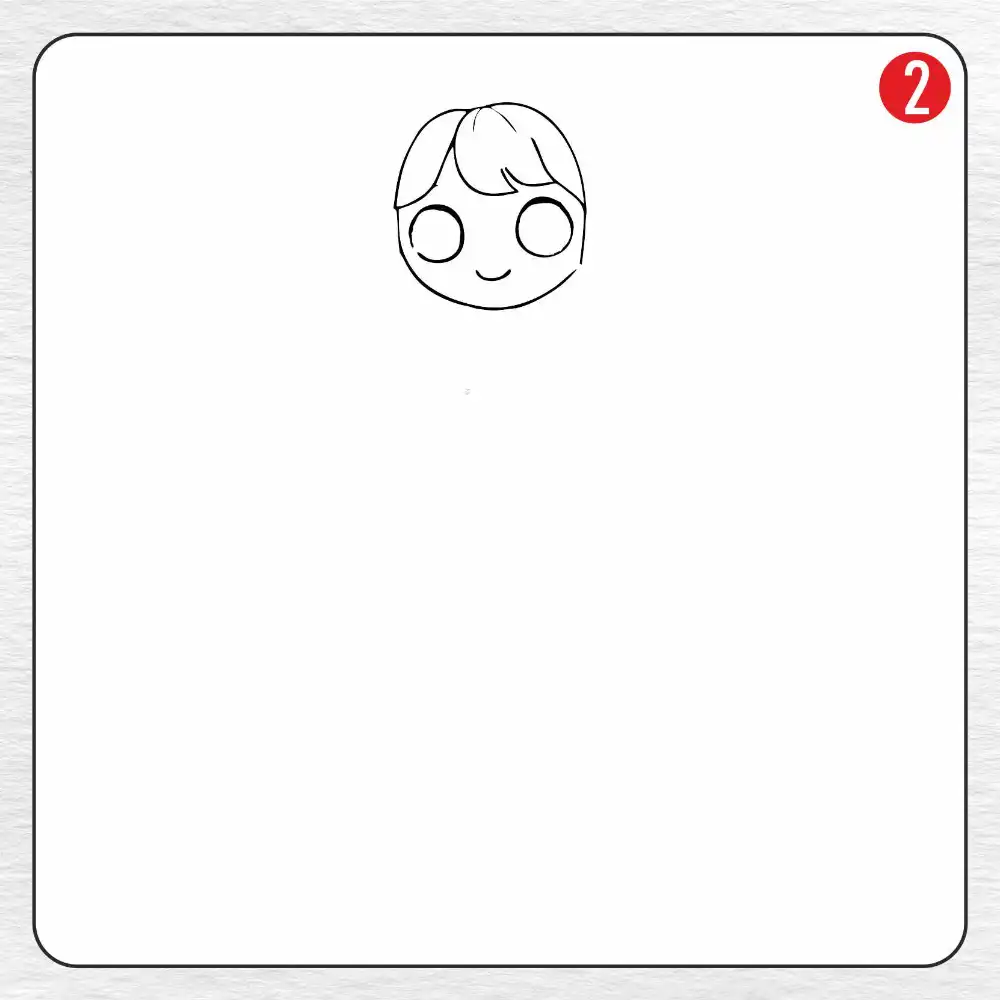 Taylor Swift coloring page drawing step 2