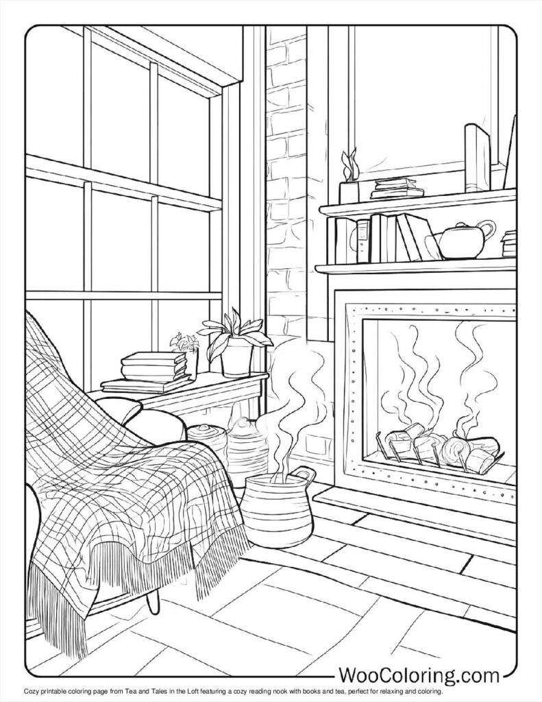 100  Cozy coloring pages  Free PDF To Print  - 30