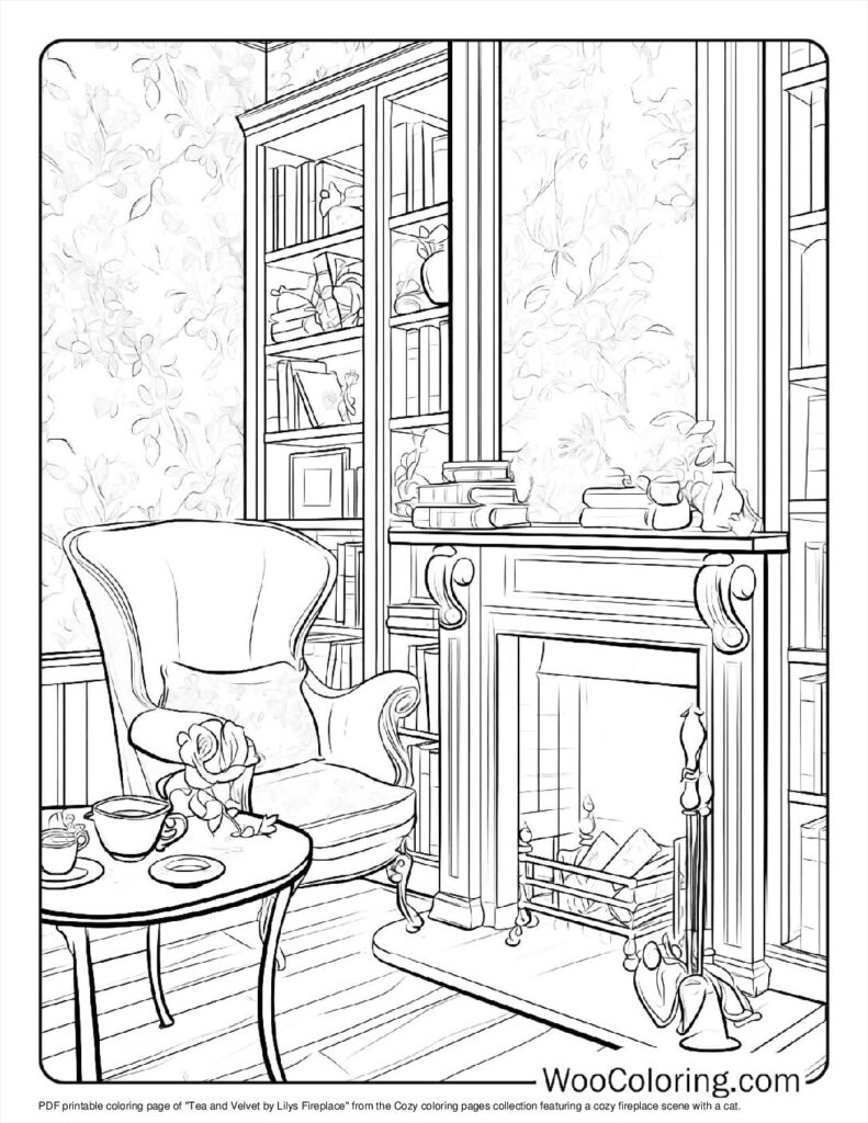 100  Cozy coloring pages  Free PDF To Print  - 91