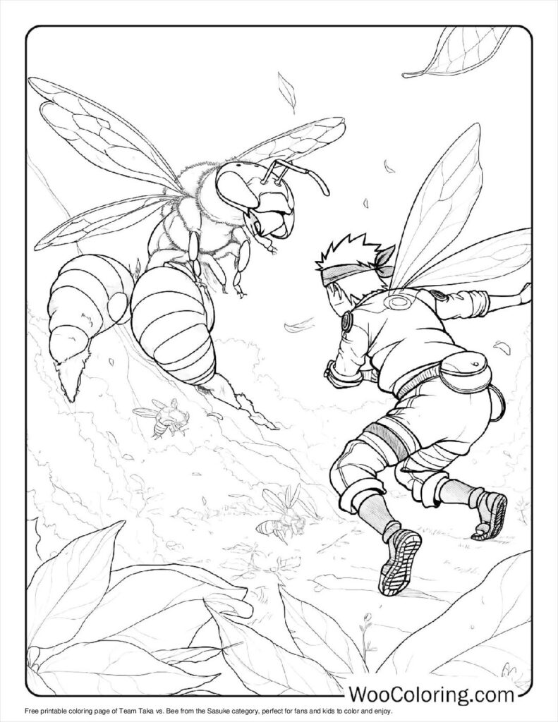 100  Sasuke coloring pages  Free PDF To Print  - 26