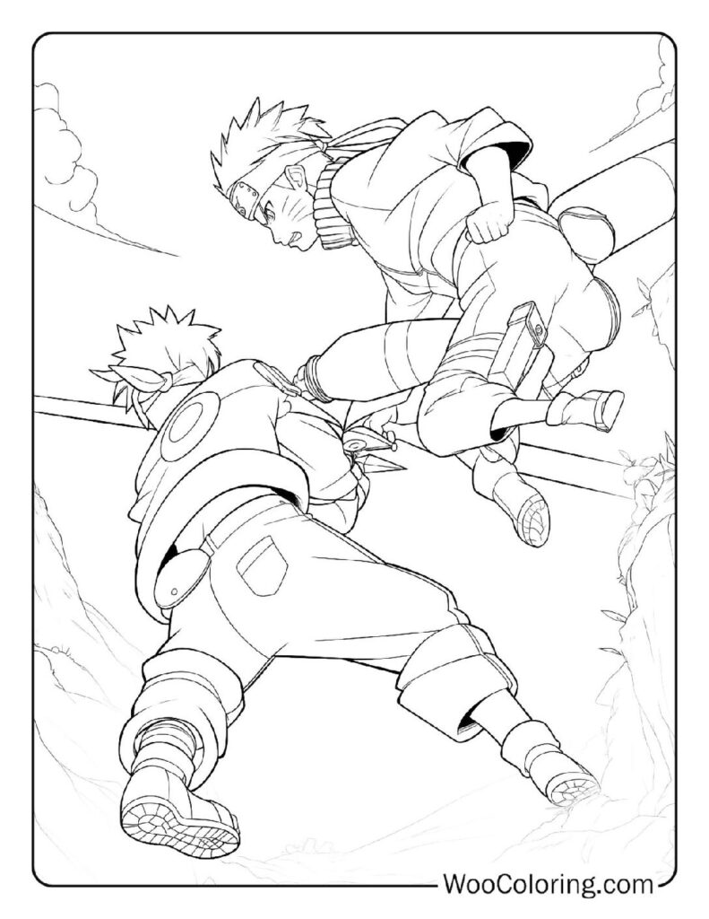 100  Naruto coloring pages  Free PDF To Print  - 84