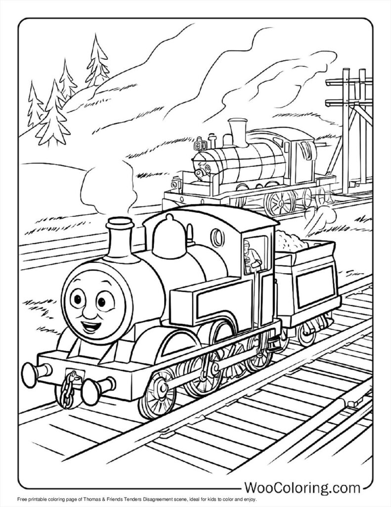 100  Thomas   Friends coloring pages  Free PDF To Print  - 86