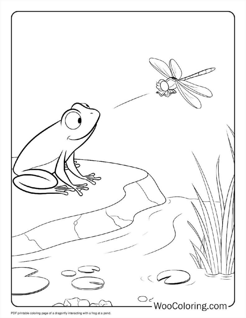 100  Dragonfly coloring pages  Free PDF To Print  - 1