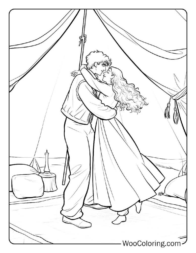 100  Harry Potter coloring pages  Free PDF To Print  - 82