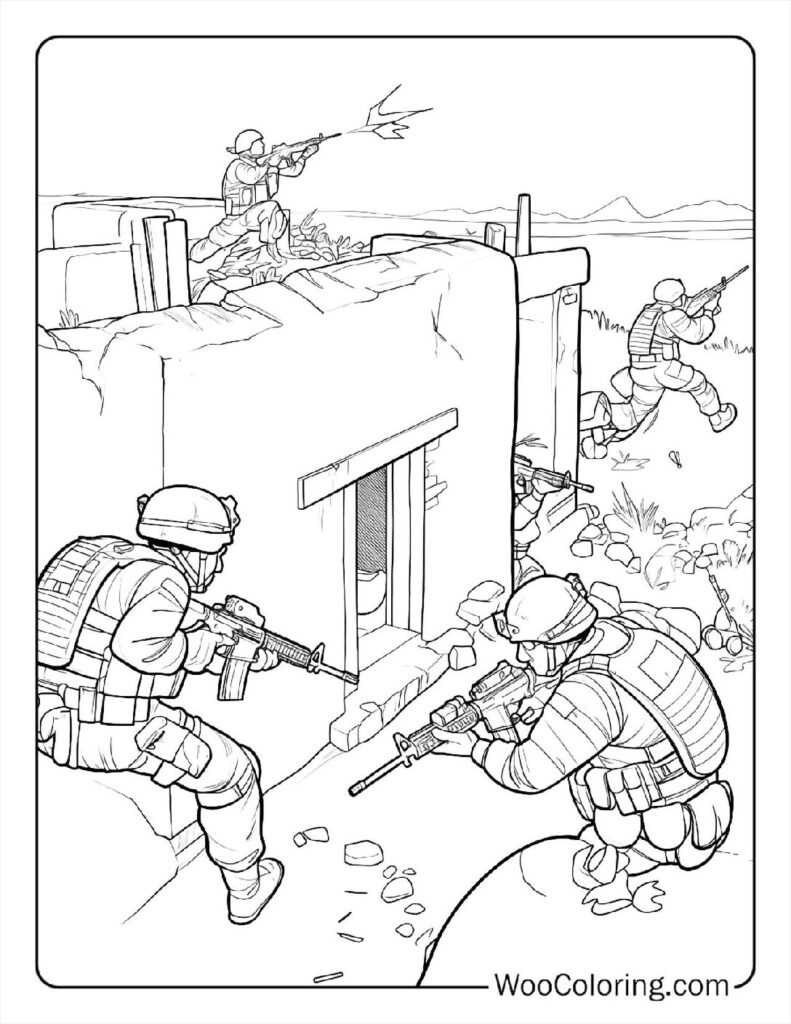 Terrorist Compound Raid For Kids
