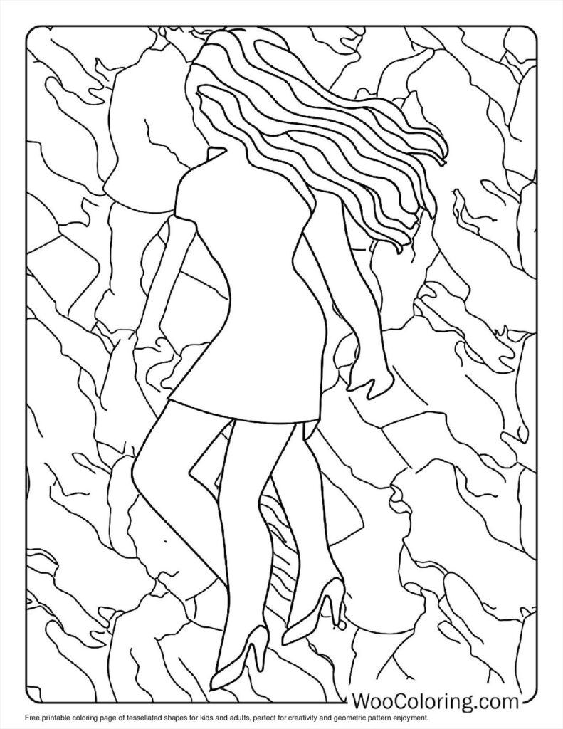 100  Geometric coloring pages  Free PDF To Print  - 48
