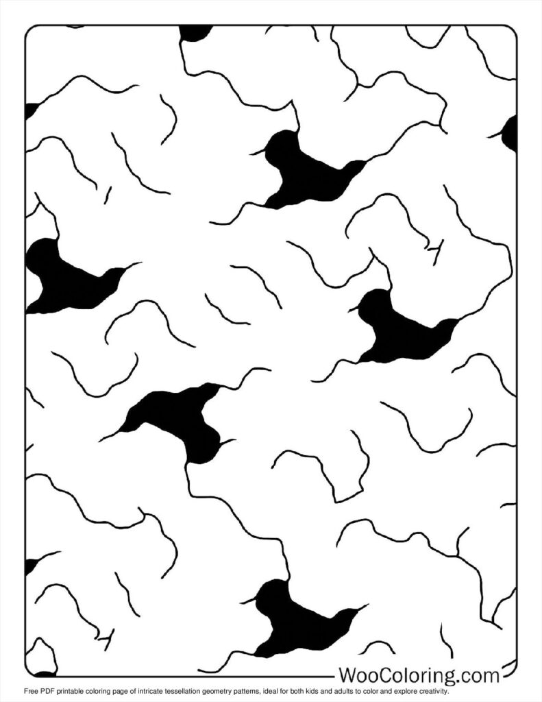 100  Geometric coloring pages  Free PDF To Print  - 94