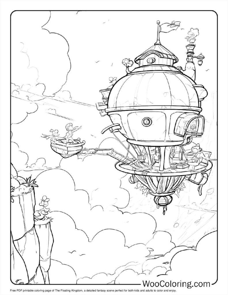 100  Fantasy coloring pages  Free PDF To Print  - 34