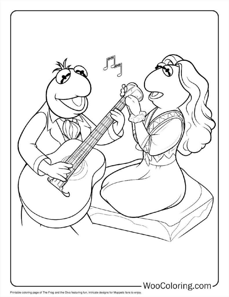 100  Muppets coloring pages  Free PDF To Print  - 77