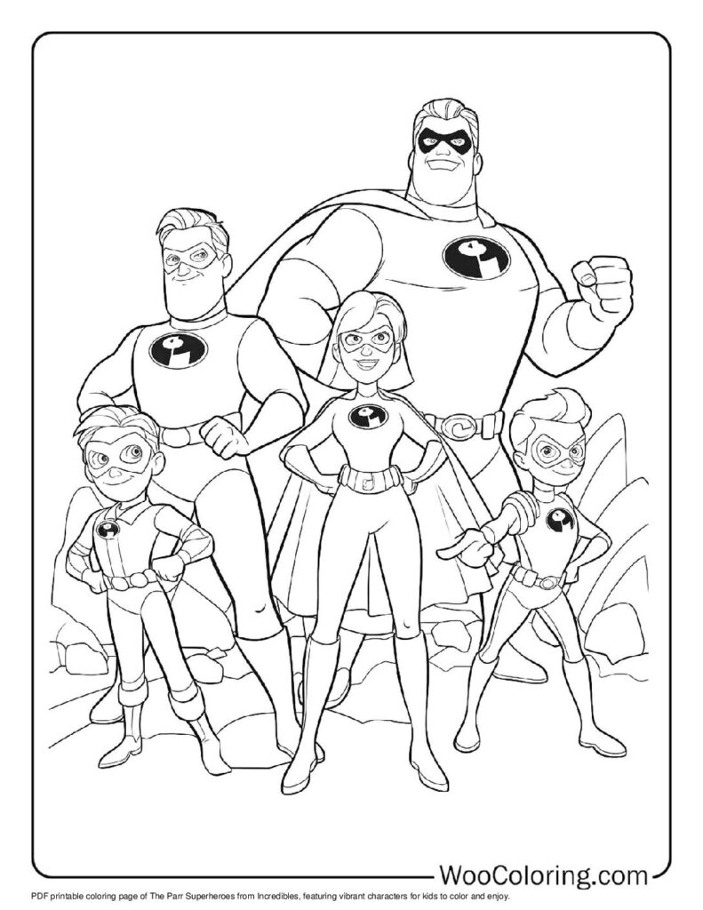 The Parr Superheroes