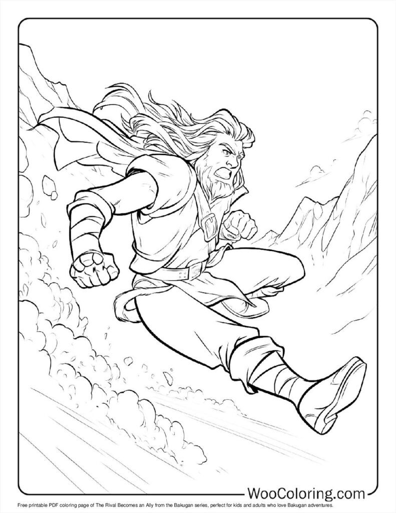 The Rival Becomes an Ally Coloring Page For Kids