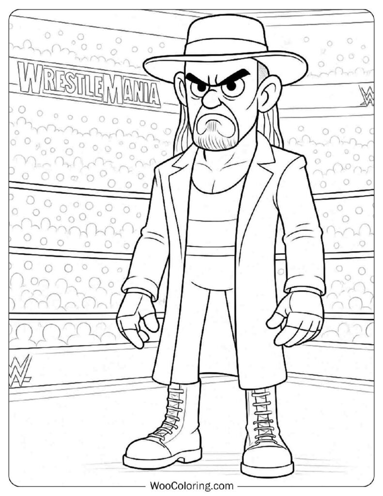 The Undertaker in Action at WWE WrestleMania